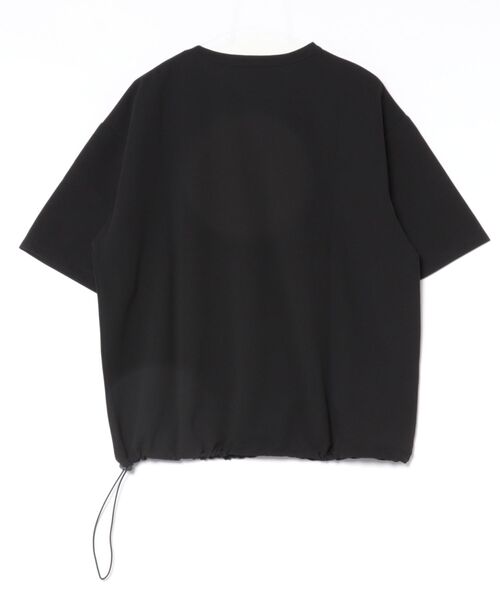 Bling Leads(ブリングリーズ)の「【Bls】 【ZM】【Bling Leads】梨地ドローコードTEE(Tシャツ/カットソー・メンズ・ブルー系その他/ブラック/オフホワイト・LARGE/MEDIUM)」の5枚目の写真