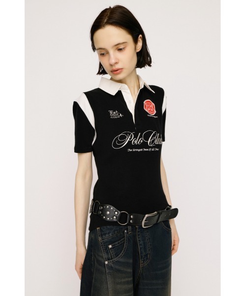 SLY(スライ)の「WESTERN STUDS BELT ウエスタンスタッズベルト(ベルト・レディース・ブラウン/ブラック・FREE)」の8枚目の写真