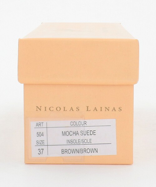 green label relaxing（グリーンレーベルリラクシング）の「＜NICOLAS LAINAS＞フリンジバックル フラット サンダル＜ Select by EMMEL REFINES ＞（その他シューズ・レディース・ダークブラウン・37/38/36）」の11枚目の写真