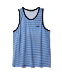GARDEN EXPRESS（ガーデンエクスプレス）の「Multi Stripe Sleeveless (blue)（Tシャツ/カットソー）」
