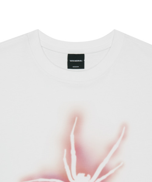 WKNDRS(ウィーキャンドース)の「SPIDER T-SHIRT (WHITE)(Tシャツ/カットソー・レディース・その他・SMALL/MEDIUM/LARGE/X-LARGE)」の3枚目の写真
