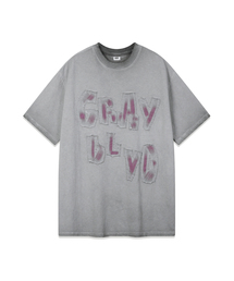 GRAYBLVD（グレイブラバット）の「ボタピグメント半袖Tシャツ (2COLOR)（Tシャツ/カットソー）」