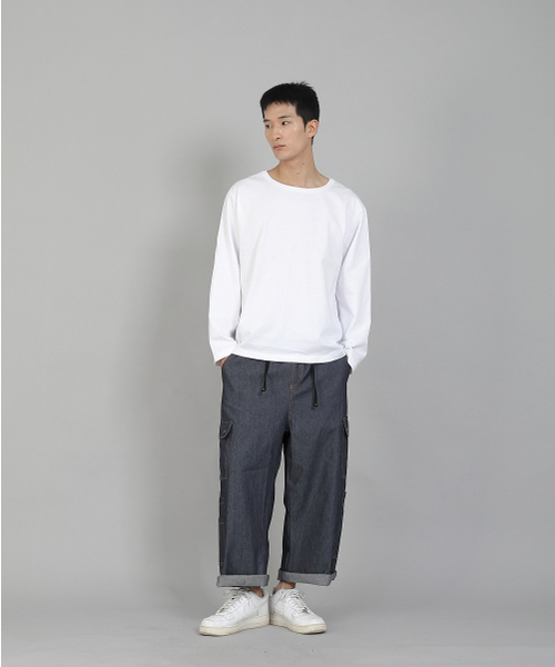 SAINTCREW(セントクルー)の「ダブルカーゴ9部パンツDCP-382デニムライトインディゴ(デニムパンツ・メンズ・その他・LARGE/MEDIUM/XX-LARGE/X-LARGE)」の15枚目の写真