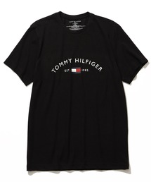 【TOMMY HILFIGER/トミーヒルフィガー】鹿の子 クルーネック半袖Tシャツ