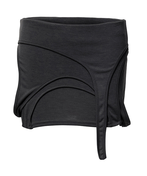 FLAREUP(フレアアップ)の「4-Layered Skirt (FL-268_Black)(スカート・レディース・ブラック・1/2)」の1枚目の写真