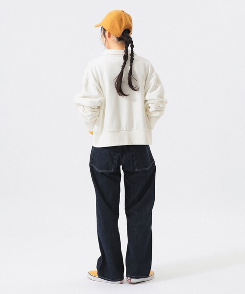 BEAMS BOY(ビームスボーイ)の「カラード スウェットシャツ(スウェット・レディース・ブラック/オフホワイト/ブルー・0/1/2)」の10枚目の写真