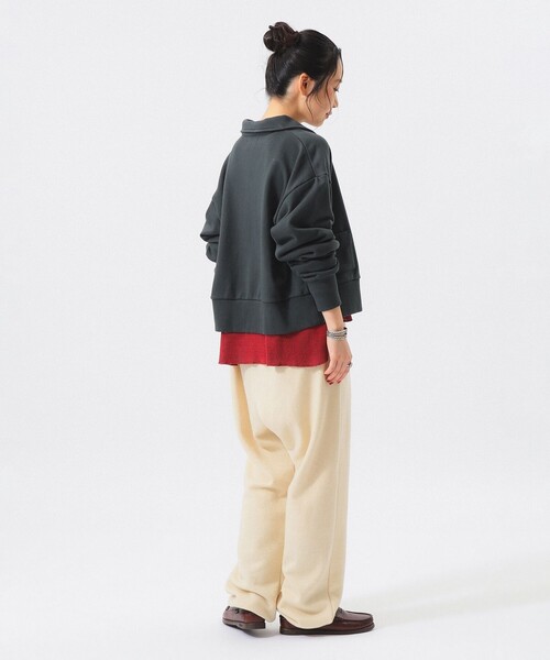 BEAMS BOY(ビームスボーイ)の「カラード スウェットシャツ(スウェット・レディース・ブラック/オフホワイト/ブルー・0/1/2)」の18枚目の写真