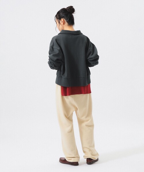 BEAMS BOY(ビームスボーイ)の「カラード スウェットシャツ(スウェット・レディース・ブラック/オフホワイト/ブルー・0/1/2)」の19枚目の写真