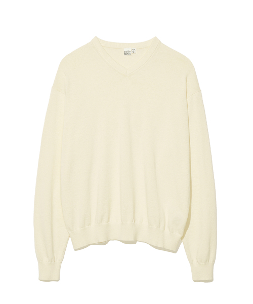 V-Neck Knit Sweater Setter Ivory (V-нейк свитер)