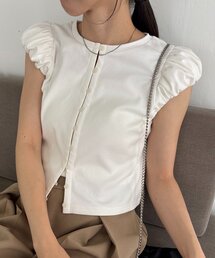 CAPRICIEUX LE'MAGE | クラウドミニスリーブT(Tシャツ/カットソー)