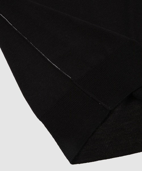 MM6 Maison Margiela（ｴﾑｴﾑｼｯｸｽ ﾒｿﾞﾝ ﾏﾙｼﾞｪﾗ）の「Crewneck（ニット/セーター・メンズ・ブラック・XL/L/M）」の7枚目の写真