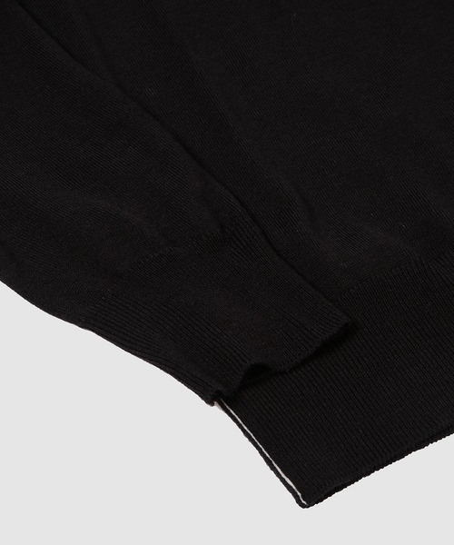 MM6 Maison Margiela（ｴﾑｴﾑｼｯｸｽ ﾒｿﾞﾝ ﾏﾙｼﾞｪﾗ）の「Crewneck（ニット/セーター・メンズ・ブラック・XL/L/M）」の6枚目の写真