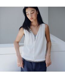 Button-up knit vest