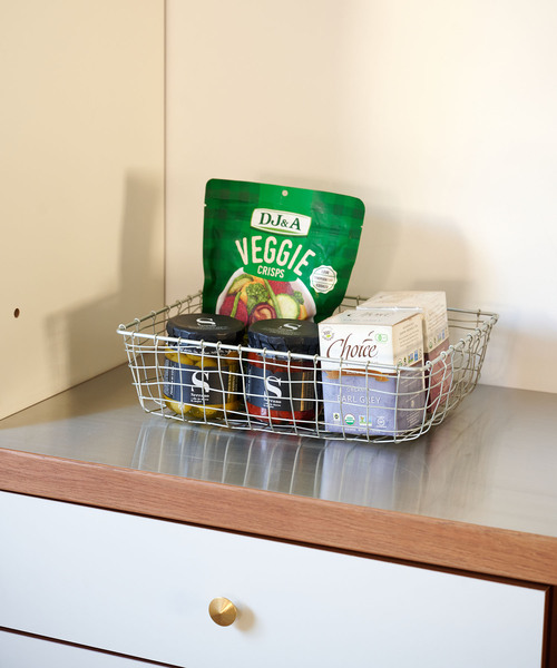 ZINC WIRE BASKET M バスケット（収納グッズ）｜journal standard