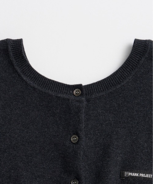 PRANK PROJECT（プランクプロジェクト）の「【2026Autumn Pre-Order】クロシェレースニットカーディガン / Crochet Lace Knit Cardigan（カーディガン/ボレロ・レディース・ブラック/チャコールグレー/マルチ・FREE）」の11枚目の写真