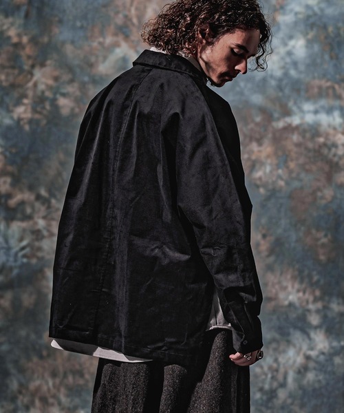Jih Nunc(ジーヌンク)の「ms6592-コーデュロイディープスキッパーシャツ(JIH-R1233)(シャツ/ブラウス・メンズ・ブラウン/ブラック/チャコール・L/M/S)」の19枚目の写真