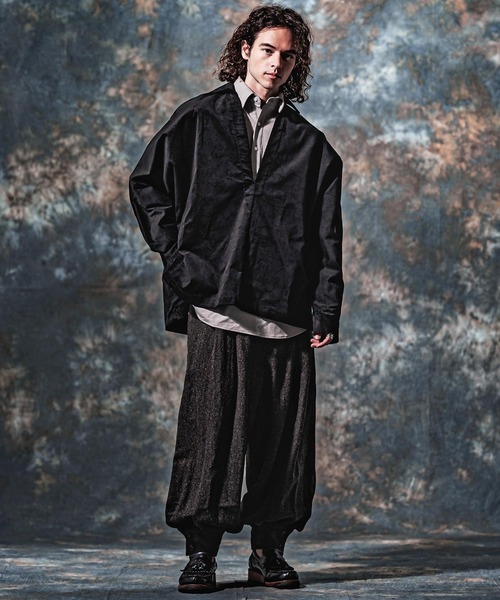 Jih Nunc(ジーヌンク)の「ms6592-コーデュロイディープスキッパーシャツ(JIH-R1233)(シャツ/ブラウス・メンズ・ブラウン/ブラック/チャコール・L/M/S)」の20枚目の写真