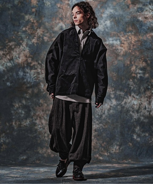 Jih Nunc(ジーヌンク)の「ms6592-コーデュロイディープスキッパーシャツ(JIH-R1233)(シャツ/ブラウス・メンズ・ブラウン/ブラック/チャコール・L/M/S)」の9枚目の写真