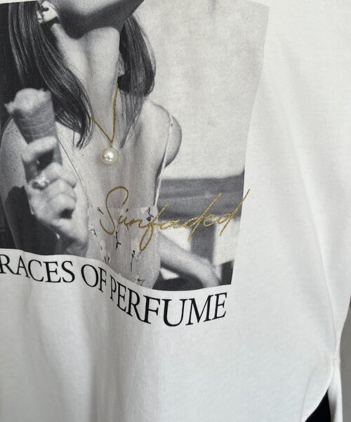 prose verse(プロズヴェール)の「サイドスリットオーバーサイズフォトTシャツ(Tシャツ/カットソー・レディース・オフホワイト/ブラウン/ブラック・FREE)」の21枚目の写真