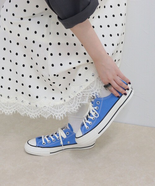 fredy emue(フレディエミュ)の「【CONVERSE/コンバース】オールスターエイジドCL OX(スニーカー・レディース・ブルー・24.5/23.5)」の3枚目の写真