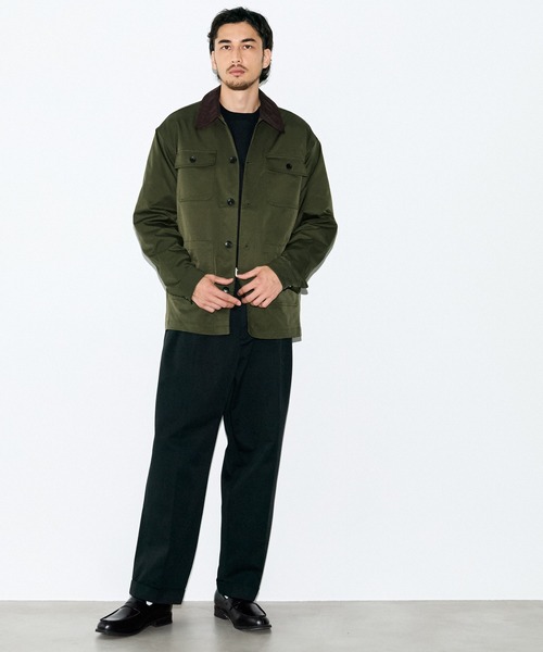 coca(coca)(コカ)の「撥水ワークジャケット(その他アウター・メンズ・カーキ/ベージュ/ブラック・L/M/XL)」の13枚目の写真