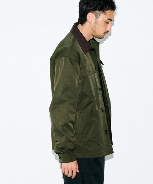 coca(coca)(コカ)の「撥水ワークジャケット(その他アウター・メンズ・カーキ/ベージュ/ブラック・L/M/XL)」の14枚目の写真