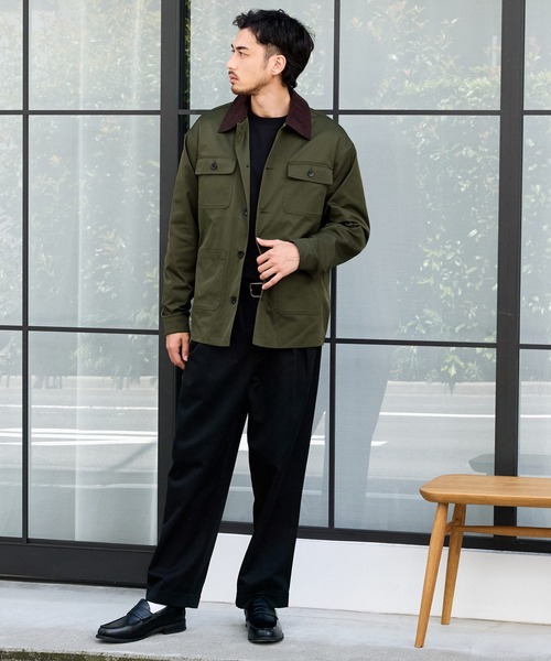 coca(coca)(コカ)の「撥水ワークジャケット(その他アウター・メンズ・カーキ/ベージュ/ブラック・L/M/XL)」の15枚目の写真