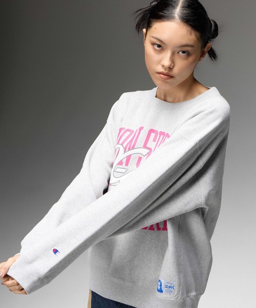 Champion（チャンピオン）の「X-girl x Champion REVERSE WEAVE (R