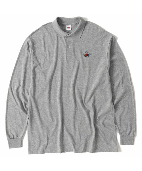 FRUIT OF THE LOOM(フルーツオブザルーム)の「OLD LOGO 2COLOR SPORTS LS SHIRT(Tシャツ/カットソー・メンズ・杢グレー・XL/L)」の1枚目の写真