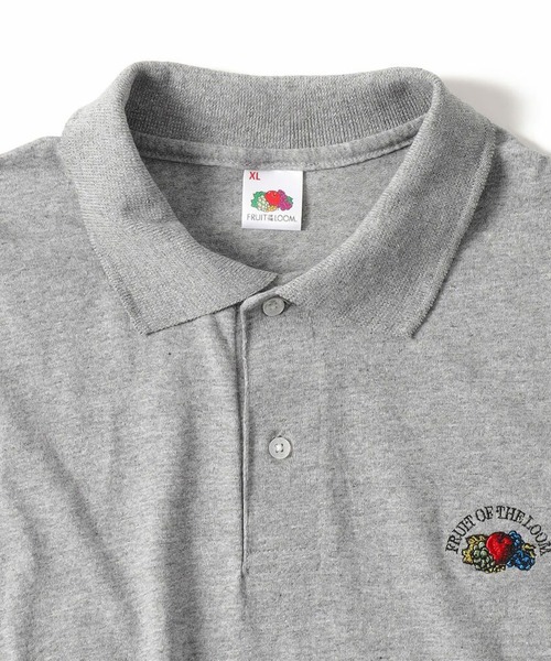 FRUIT OF THE LOOM(フルーツオブザルーム)の「OLD LOGO 2COLOR SPORTS LS SHIRT(Tシャツ/カットソー・メンズ・杢グレー・XL/L)」の3枚目の写真
