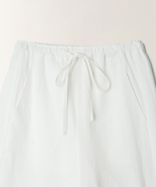 TTUDEMENT（トュードメント）の「RELAXED WIDE PANTS_WHITE（その他パンツ・レディース・その他・SMALL/MEDIUM）」の5枚目の写真