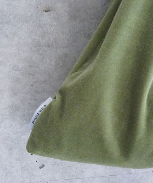 SIMONE WILD(シモーネワイルド)の「VELVET POUCH(ハンドバッグ・レディース・レッド/オリーブ/ブルー/ライトブルー/ワイン/ライトピンク/ライトグリーン・ONE SIZE)」の17枚目の写真