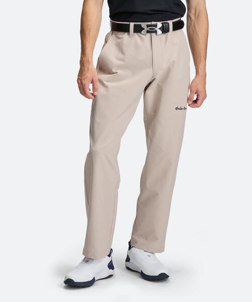 UNDER ARMOUR(アンダーアーマー)の「UAティートゥーグリーン パンツ(ゴルフ/メンズ)(その他パンツ・メンズ・ベージュ・XL/M/L)」の1枚目の写真