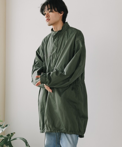 orSlow(オアスロウ)の「orSlow/オアスロウ M-65 FISH TALL COAT ARMY GREEN ミリタリー モッズコート フィッシュテールパーカー ロングコート(ミリタリージャケット・メンズ・アーミー・2/4/3)」の12枚目の写真