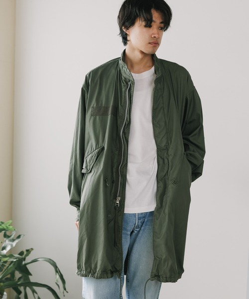 orSlow(オアスロウ)の「orSlow/オアスロウ M-65 FISH TALL COAT ARMY GREEN ミリタリー モッズコート フィッシュテールパーカー ロングコート(ミリタリージャケット・メンズ・アーミー・2/4/3)」の11枚目の写真