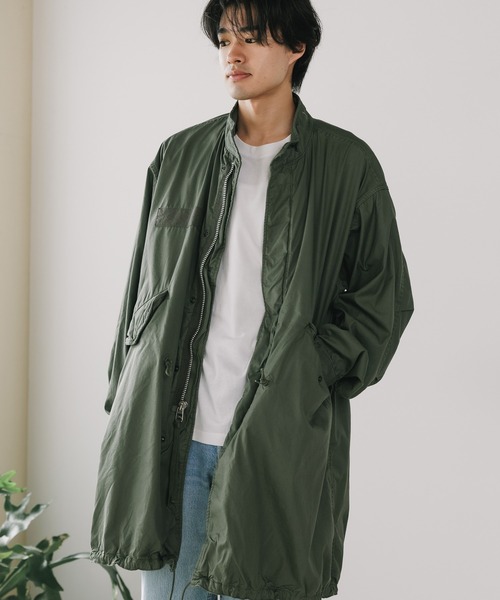 orSlow(オアスロウ)の「orSlow/オアスロウ M-65 FISH TALL COAT ARMY GREEN ミリタリー モッズコート フィッシュテールパーカー ロングコート(ミリタリージャケット・メンズ・アーミー・2/4/3)」の10枚目の写真