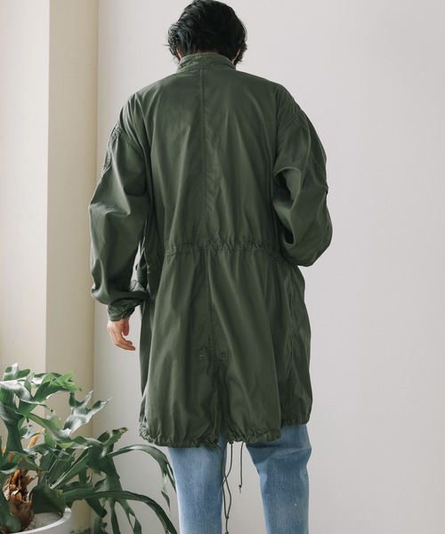 orSlow(オアスロウ)の「orSlow/オアスロウ M-65 FISH TALL COAT ARMY GREEN ミリタリー モッズコート フィッシュテールパーカー ロングコート(ミリタリージャケット・メンズ・アーミー・2/4/3)」の9枚目の写真