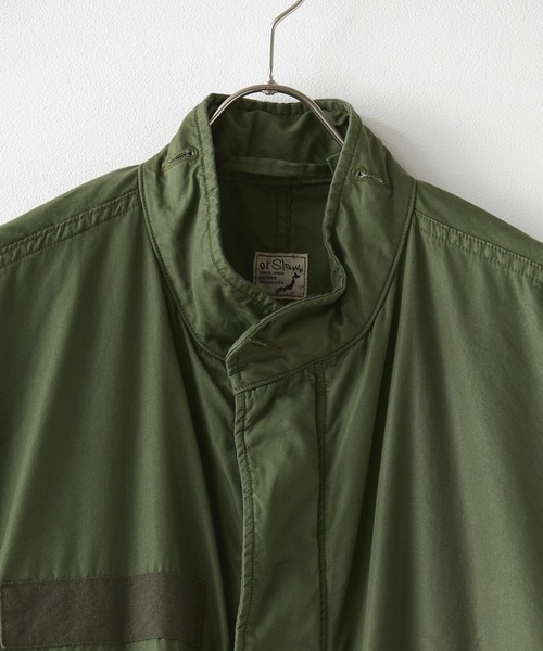 orSlow(オアスロウ)の「orSlow/オアスロウ M-65 FISH TALL COAT ARMY GREEN ミリタリー モッズコート フィッシュテールパーカー ロングコート(ミリタリージャケット・メンズ・アーミー・2/4/3)」の4枚目の写真