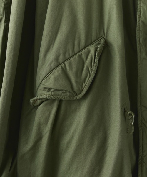 orSlow(オアスロウ)の「orSlow/オアスロウ M-65 FISH TALL COAT ARMY GREEN ミリタリー モッズコート フィッシュテールパーカー ロングコート(ミリタリージャケット・メンズ・アーミー・2/4/3)」の2枚目の写真