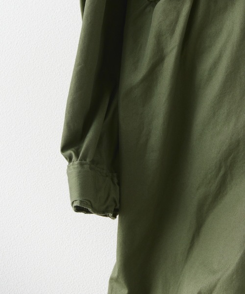 orSlow(オアスロウ)の「orSlow/オアスロウ M-65 FISH TALL COAT ARMY GREEN ミリタリー モッズコート フィッシュテールパーカー ロングコート(ミリタリージャケット・メンズ・アーミー・2/4/3)」の22枚目の写真