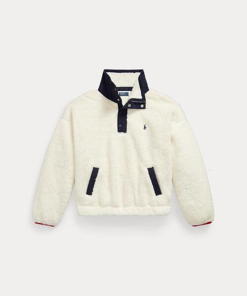 POLO RALPH LAUREN(ポロ ラルフ ローレン)の「Polo ベア ハイパイル フリース ファネルネック(その他トップス・レディース・ナチュラル・XS/L/M/S)」の7枚目の写真