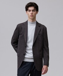 【ジャージー素材の上質ツイード】J.PRESS MEN SOFAニット アーバンツイード ジャージー ジャケット