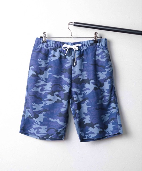 Chick(チック)の「【es】ミニ裏毛 総柄ショートパンツ(その他パンツ・メンズ・グレー/ブラック/ネイビー/チャコール・X-LARGE/MEDIUM)」の4枚目の写真