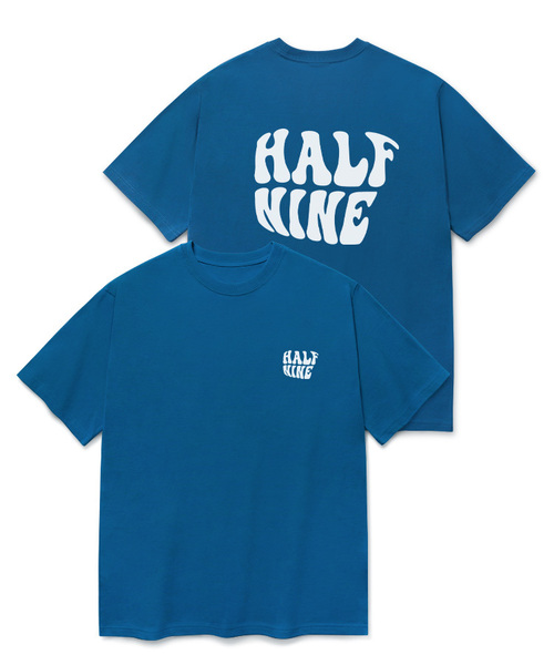 HALFNINE(ハーフナイン)の「ディストーション半袖Tシャツ F04BRD_HBX11005(Tシャツ/カットソー・メンズ・ブラック/ホワイト/ブルー/グレー系その他・L/S/XL/M)」の4枚目の写真