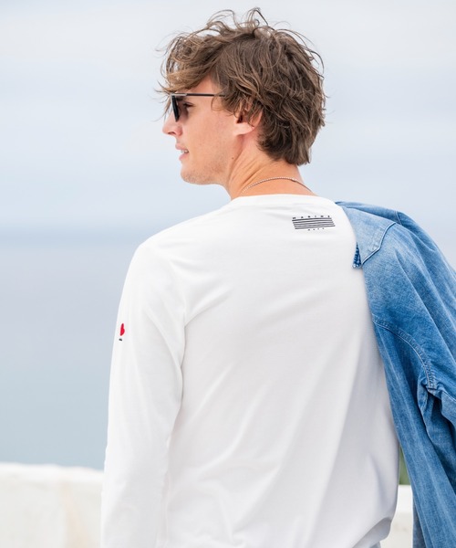 muta marine(ムータ・マリン)の「muta MARINE/ムータ マリン/別注Wave Marine LS TEE(Tシャツ/カットソー・メンズ・ブラック/ホワイト・LARGE/X-LARGE/MEDIUM)」の15枚目の写真