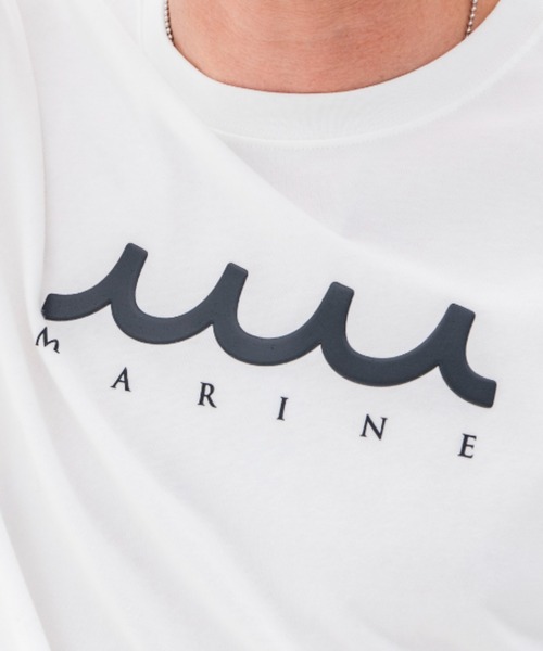 muta marine(ムータ・マリン)の「muta MARINE/ムータ マリン/別注Wave Marine LS TEE(Tシャツ/カットソー・メンズ・ブラック/ホワイト・LARGE/X-LARGE/MEDIUM)」の17枚目の写真
