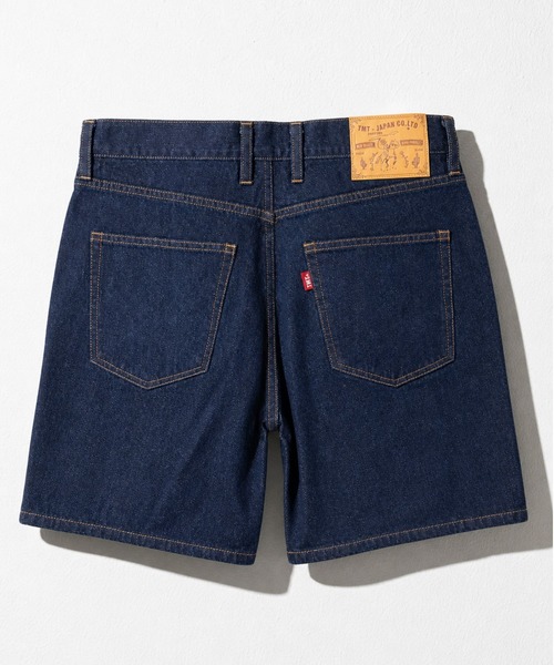 TMT(ティーエムティー)の「DENIM SHORT PANTS (ONE WASH)(デニムパンツ・メンズ・インディゴブルー・LARGE/MEDIUM)」の3枚目の写真