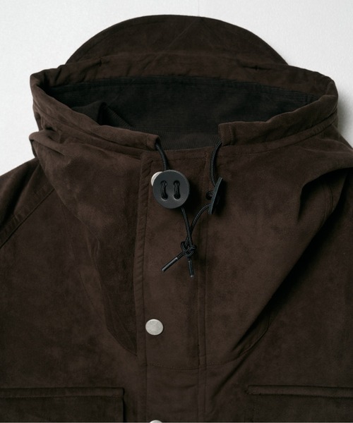 THE NORTH FACE PURPLE LABEL（ザ ノースフェイス パープルレーベル）の「【THE NORTH FACE PURPLE LABEL/ザノースフェイスパープルレーベル】Synthetic Leather Mountain Parka（ブルゾン・メンズ・ブラウン・S）」の8枚目の写真