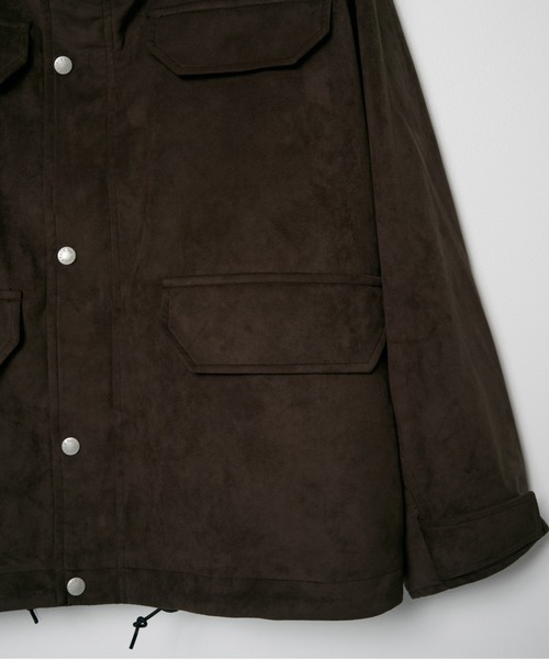 THE NORTH FACE PURPLE LABEL（ザ ノースフェイス パープルレーベル）の「【THE NORTH FACE PURPLE LABEL/ザノースフェイスパープルレーベル】Synthetic Leather Mountain Parka（ブルゾン・メンズ・ブラウン・S）」の6枚目の写真