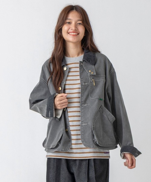 L.L.Bean(エルエルビーン)の「【JAPAN EDITION】プロスペクト・ハーバー・フィールド・コート(カバーオール・レディース・グレー/ブラウン/カモフラージュ/レッド・MEDIUM)」の8枚目の写真